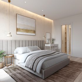 Habitación con cama doble